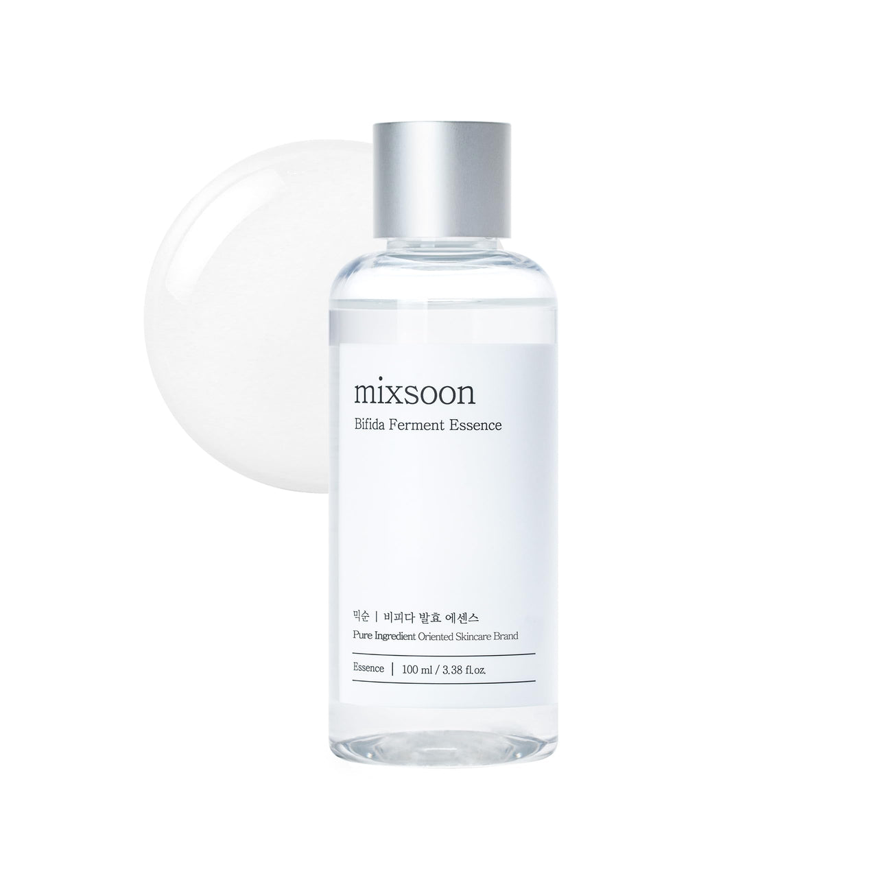 mixsoon Bifida Ferment Essence - Skin Barrier Strengthening, Rejuvenating Essence for Damaged Skin - Korean Skincare - Vegan (3.38 fl.oz / 100ml)