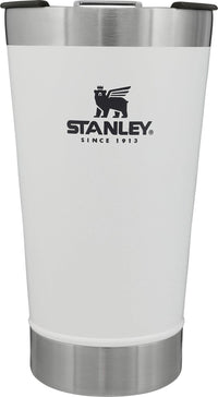 Thumbnail for Stanley Stay-Chill Beer Pint 16 oz | Wide Mouth Lid | Built-In Bottle Opener | Beer Tumbler Cup | Insulated Stainless Steel Pint Glass | BPA-Free | Polar