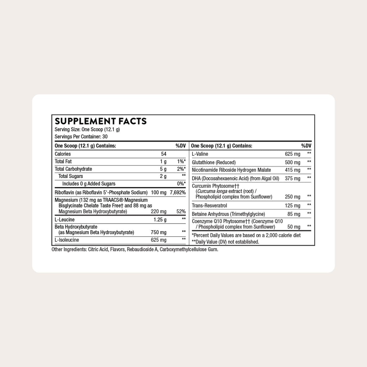 THORNE - SynaQuell+ - Brain Support for Post-Impact - BHB, BCAAs, CoQ10, DHA & Nicotinamide Riboside - Supports Healthy Brain Structure & Cognition* - NSF Certified for Sport - 12.8 Oz - 30 Servings