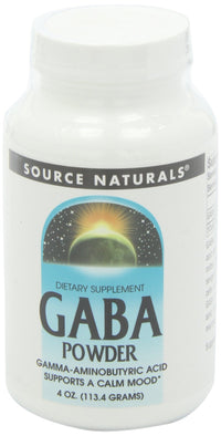 Thumbnail for Source Naturals Serene Science GABA, Calm Mind, Vegan Powder - 4 oz Powder