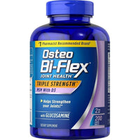 Thumbnail for Osteo Bi-Flex Triple Strength Glucosamine 1500 mg, MSM 1500 mg with Vitamin D3 1000 UI Tablets, 200 Count (Pack of 1)
