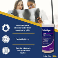 Thumbnail for Lubrisyn Hyaluronic Acid Oral Joint Supplement â€“ Liquid HA Formula for Humans â€“ Promotes Joint Support, Mobility, Flexibility, Hydration & Healthy Function for Men & Women â€“ Grape Flavor 11.5oz