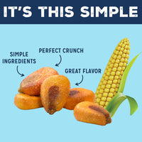 Thumbnail for LOVE CORN Family Favorite Sea Salt, BBQ, Salt & Vinegar, Cheddar | Delicious Crunchy Corn Snacks | .07oz x 20 Gluten Free, Vegan Bags | Convenient for Lunch Boxes, Commuting & Office Snacks