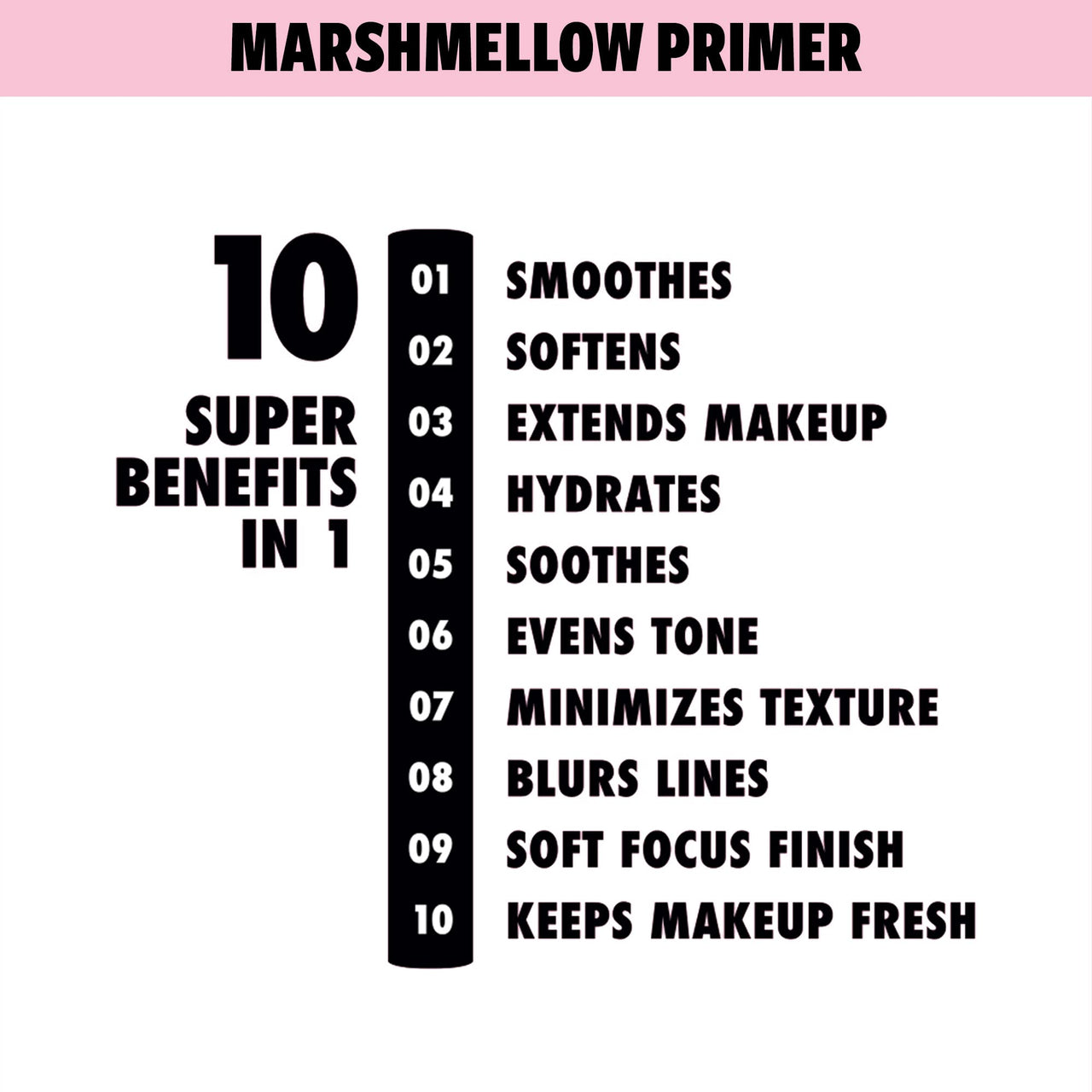 NYX PROFESSIONAL MAKEUP Marshmellow Smoothing Primer + Makeup Setting Spray, Matte Finish, Long-Lasting Face Mist for up to 16HR Wear (Pack of 2)