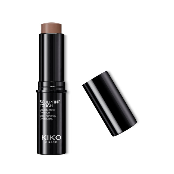Kiko Milano Sculpting Touch Creamy Stick Contour – Blendable, Long-Lasting Cream Contour Stick for Face, Buildable Coverage, Easy Application – 201 Chocolate – 10g