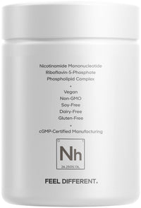 Thumbnail for Codeage Liposomal NMNH Platinum - 500 mg NMNH Supplement, NAD+ Precursor with Quercetin, Pterostilbene, Apigenin, Active B Vitamins B2 Riboflavin & Vitamin B12 Methylcobalamin - Non-GMO - 60 Capsules