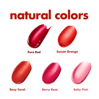 Thumbnail for ISOI Bulgarian Rose Lip Treatment Balm Baby Pink 5g (0.18oz) | Dewy Gloss Finish Lip Tinted Balm | Korean Lip Moisturizer with Bulgarian Rose Oil for Dry Lips | Non-Sticky Lip Care
