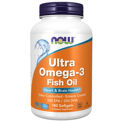 Now Foods Ultra Omega -3 180 Sgels