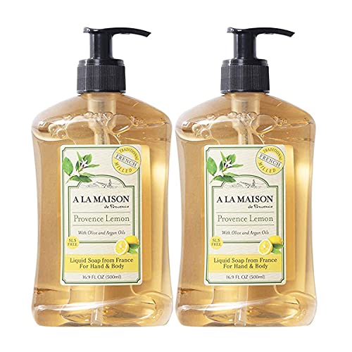 Image 1 of Default Title for the product A LA MAISON Provence Lemon Liquid Hand Soap 16.9 oz Bottle