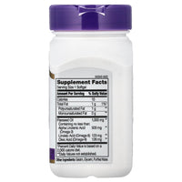 Thumbnail for 21st Century Flaxseed Oil 1000 mg Softgels, 60 Count (22407)