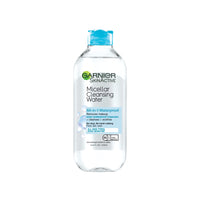 Thumbnail for Garnier Micellar Water For Waterproof Makeup, Hydrating Facial Cleanser & Makeup Remover, Suitable for Sensitive Skin, Vegan, Cruelty Free, 13.5 Fl Oz (400mL), 1 Count