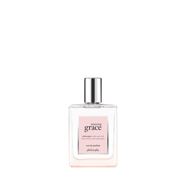 philosophy amazing grace eau de parfum - clean & floral women's perfume - with notes of bergamot, lily of the valley & musk - long lasting fragrance - 2 fl oz