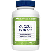 Thumbnail for The Vitamin Shoppe Guggulipids Extract 500MG (2.5% Guggulsterones), Supports Cholesterol Already Within The Normal Range & Heart Health (100 Capsules)