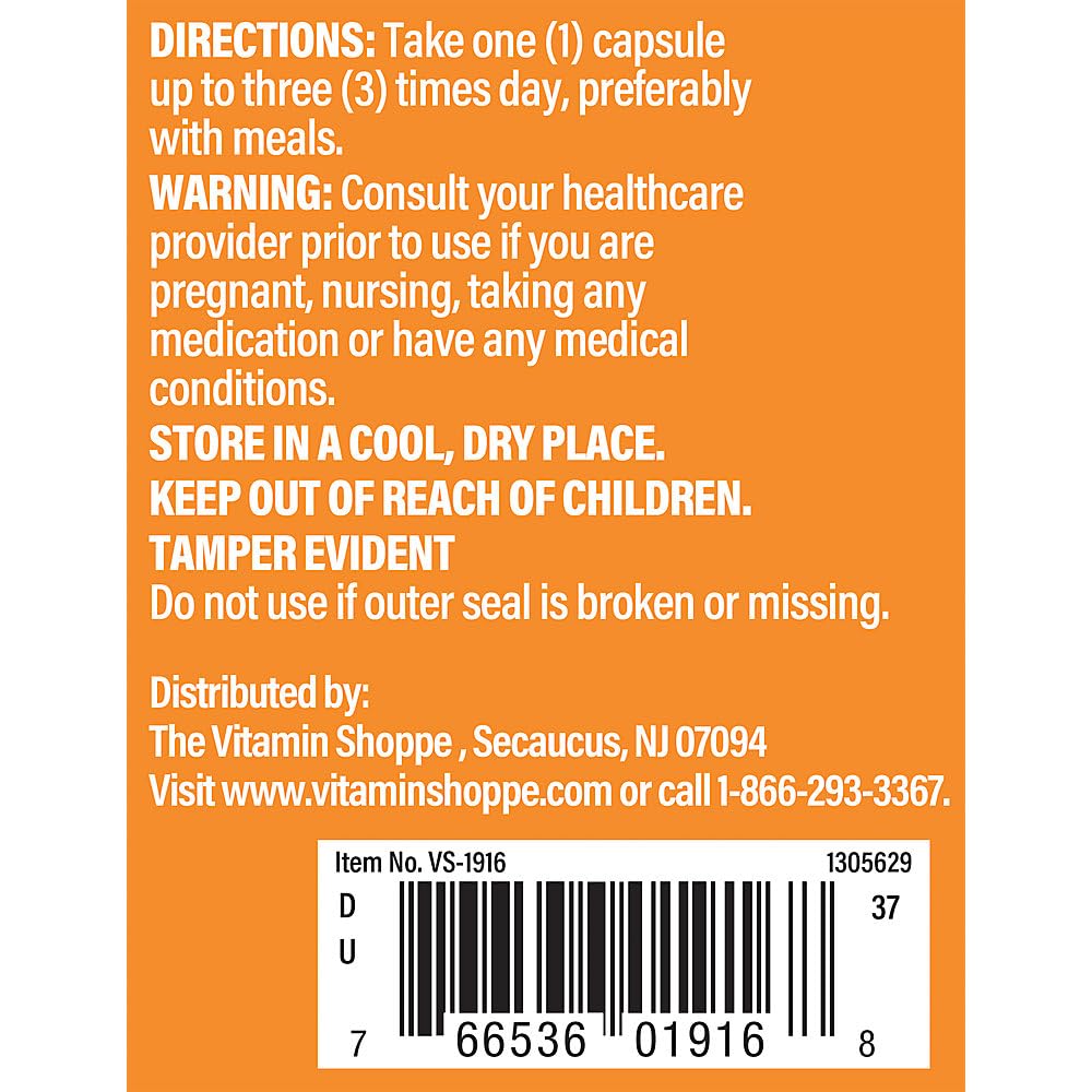The Vitamin Shoppe L-Carnosine 500MG, Antioxidant That Supports Cardiovascular & Cellular Health (100 Capsules)