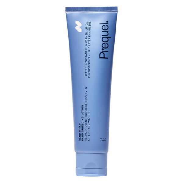 Prequel Skin Hand Wrap, Hand Cream for Dry Cracked Hands. Deep Nourishing Moisturizing Formula. Non-Greasy Balm for Women and Men. Unscented Skincare with Moisture Lock Formula. 3.4oz