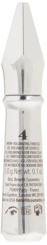 Thumbnail for Benefit Gimme Brow Volumizing Fiber Gel # 4 Medium Dark Warm, 0.1 Oz