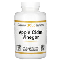 Thumbnail for California Gold Nutrition Apple Cider Vinegar, 180 Veggie Capsules (450 mg per Capsule)