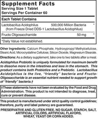 Thumbnail for Nature's Blend Acidophilus Probiotic 60 Tablets