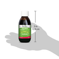 Thumbnail for HERBION Naturals Cough Syrup for Children with Natural Honey and Cherry Flavor, Helps Relieves Cough, Promotes Healthy Lung Function, Immunity, for Kids 11 Months+, 5 Fl Oz, Pack of 1