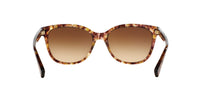 Thumbnail for COACH HC8132 Sunglasses, Light Brown Confetti Tortoise/Brown Gradient, 57 mm