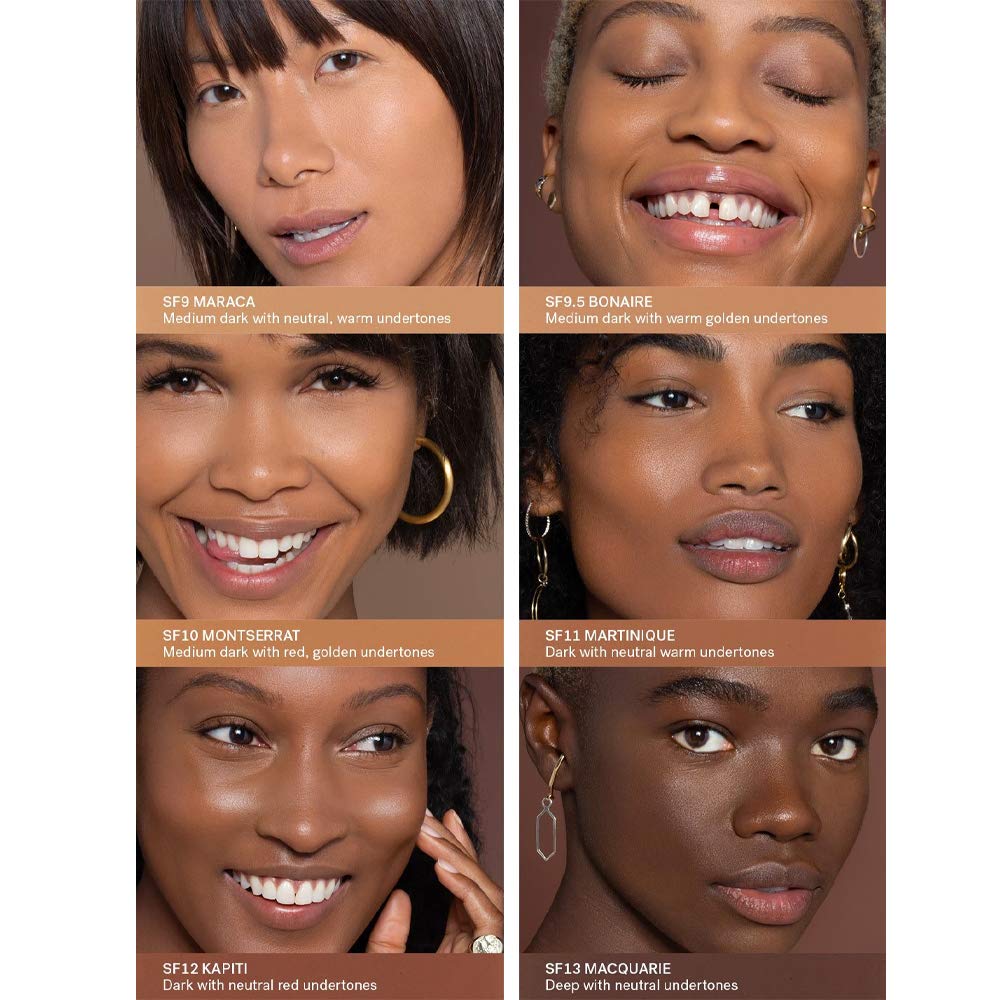 ILIA - True Skin Serum Foundation | Non-Comedogenic, Cruelty-Free, Vegan, Weightless Feel, Buildable Coverage, Safe for Sensitive Complexion (Martinique SF11)