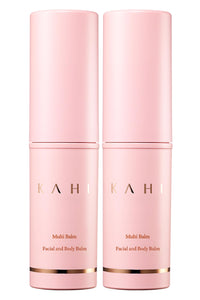 Thumbnail for KAHI Wrinkle Bounce Multi Balm - DUO EDITION | All-in-One Hydrating Balm Eye Cream Make Up Base & Moisture Stick | Daily Moisturizer Stick with Salmon-derived sodium DNA (0.32 oz - Pack of 2)