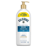 Thumbnail for Gold Bond Healing Hydrating Lotion With Aloe Moisturizes, Heals & Smooths Dry Skin, Delivers Immediate 24-Hour Hydration, Value Size, 24 oz.