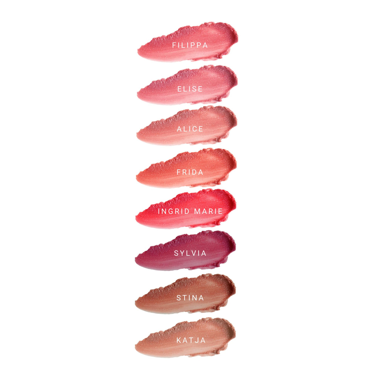 Creme Lipstick - 204 Filippa by Idun Minerals for Women - 0.13 oz Lipstick