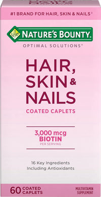 Thumbnail for Nature's Bounty Hair, Skin & Nails, 60 caplets