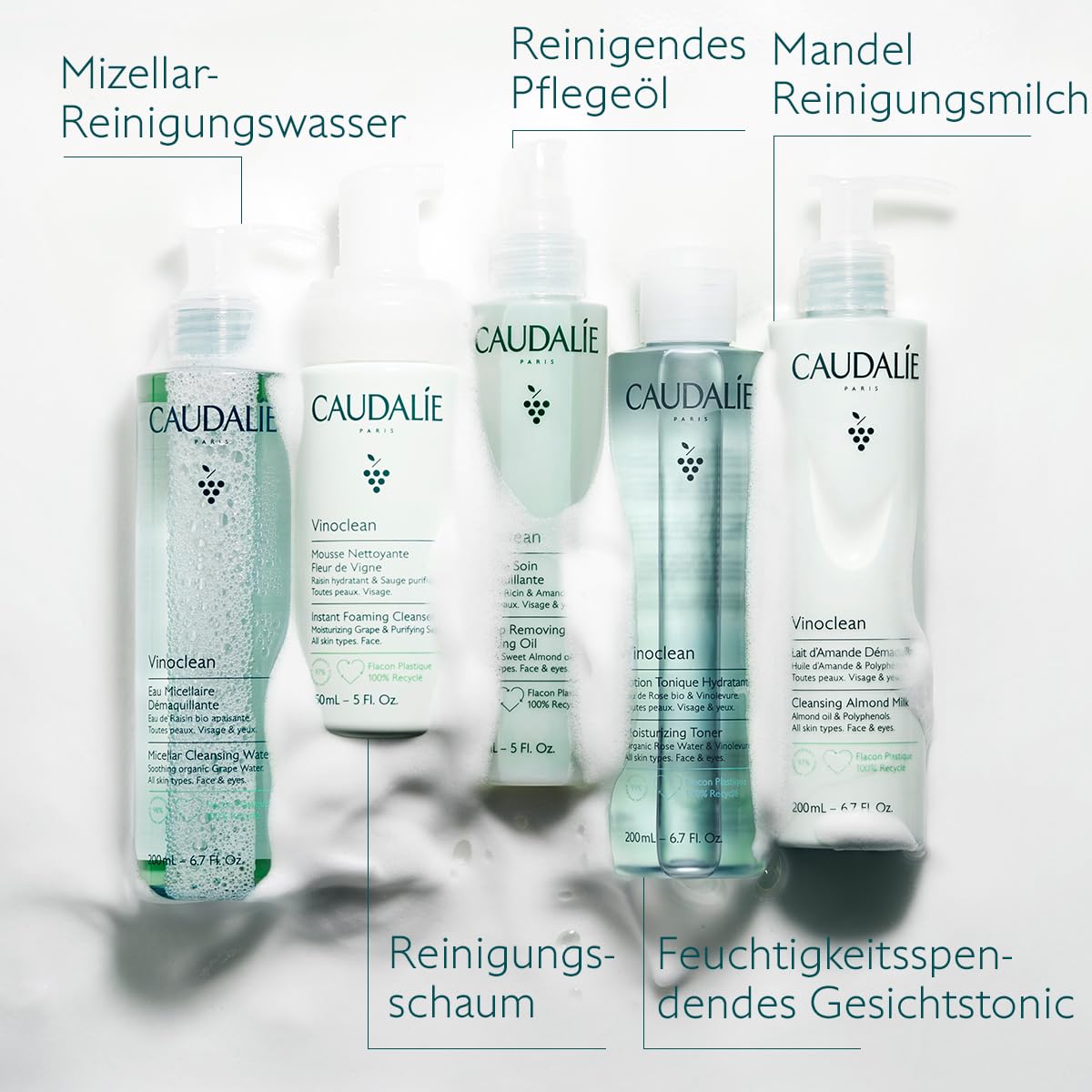 Caudalie Vinoclean Micellar Cleansing Water- 6.7 oz