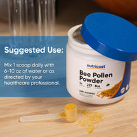Thumbnail for Nutricost Bee Pollen Powder (8 oz) (Unflavored) - 227 Servings, Gluten Free, Non-GMO, Vegetarian Dietary Supplement