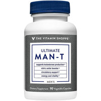 Thumbnail for The Vitamin Shoppe Testosterone Booster - Male Vitality Performance & Energy | Tribulus Fenugreek Blend | 90 Veggie Caps | Men's Health