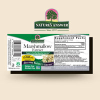 Thumbnail for Nature's Answer Marshmallow Root Extract | Promotes Overall Good Health & Well-Being | Certified USDA Organic | Alcohol-Free, Gluten-Free & Kosher Certified 1oz