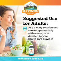 Thumbnail for Maximum Living - Vita-Sprout Whole-Food Multivitamin & Phytonutrient Blend - 120 Capsules