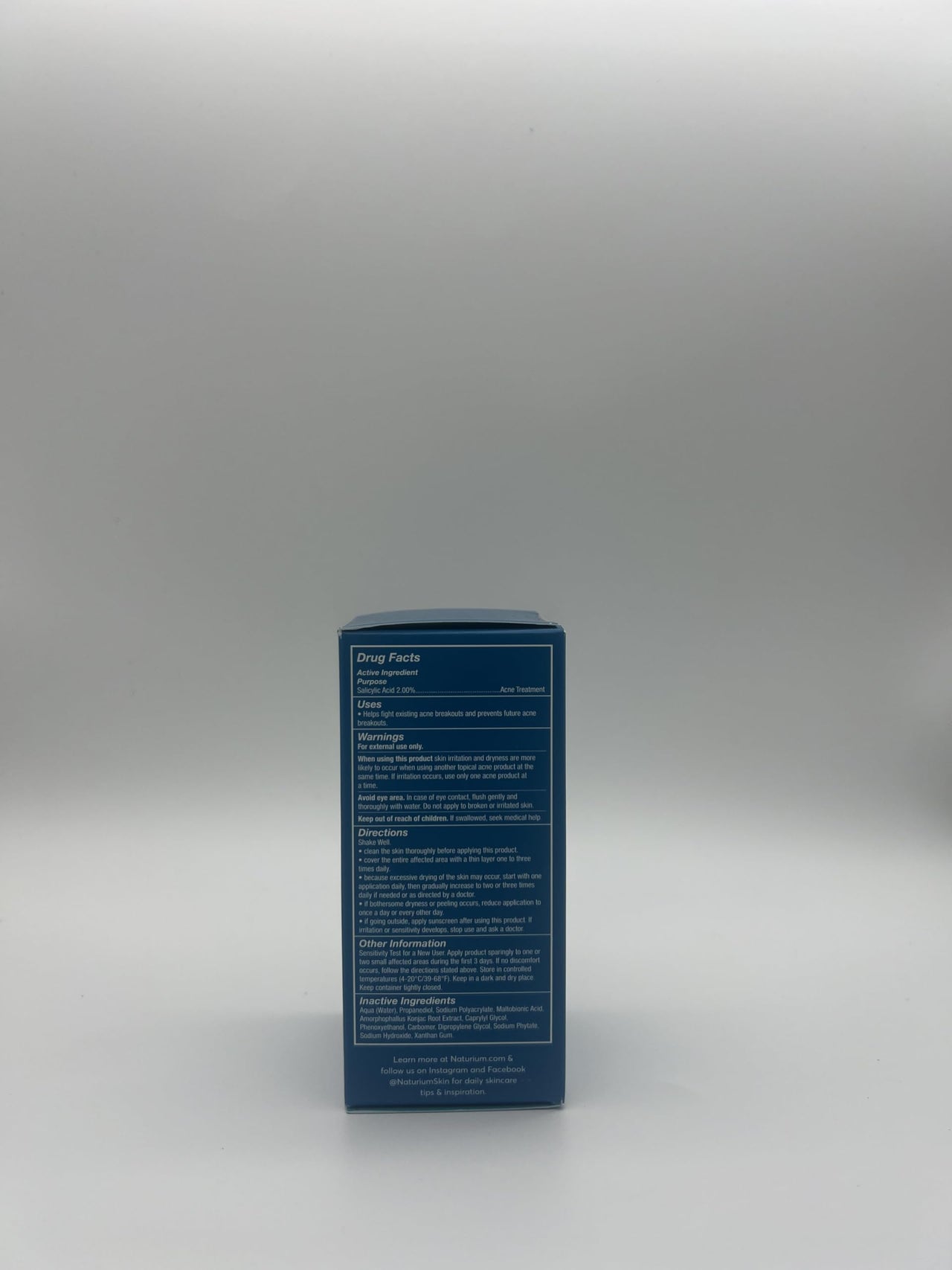 Naturium Salicylic Acid Serum 2%, Blemish Treatment with Maltobionic Acid, 1 oz