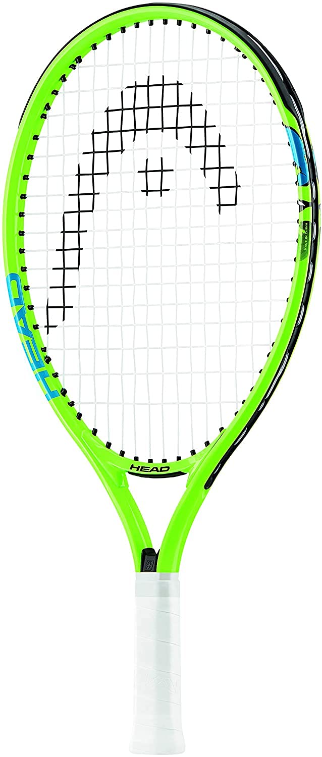 HEAD Speed 19 Junior Pre-Strung Tennis Racquet, Lightweight Youth Tennis Racket for Kids & Beginners, Durable Aluminum Frame, Age 2-4, 19 inch, Green