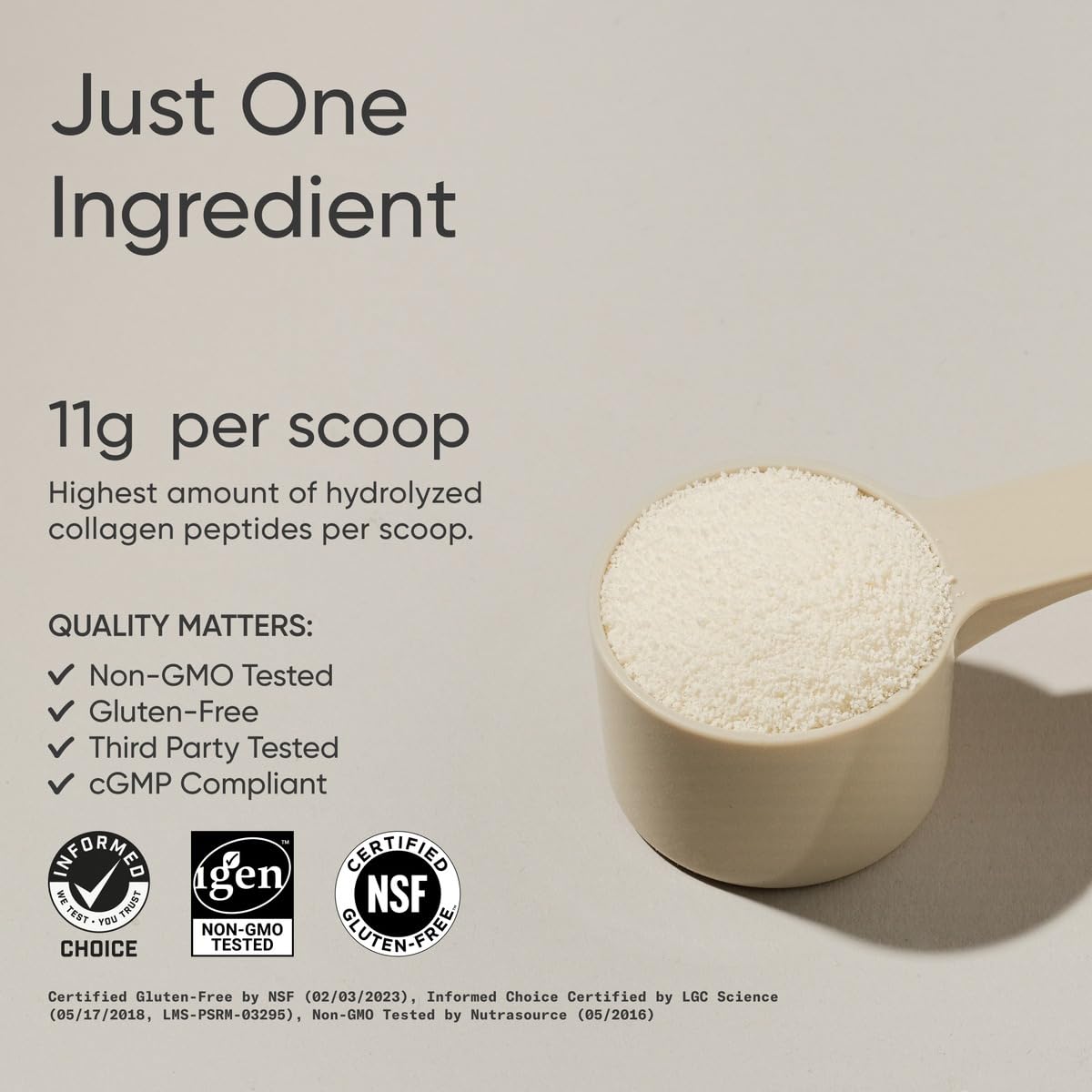 Sports Research Collagen Peptides Powder - Unflavored