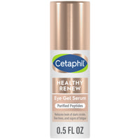 Thumbnail for Cetaphil Healthy Renew Hydrating Eye Gel Serum 0.5 Oz, 24Hr Under Eye Cream for Anti Aging, Reduces the Appearance of Dark Circles and Wrinkles, Retinol Alternative Peptide Serum, For Sensitive Skin