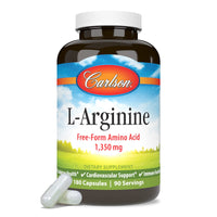 Thumbnail for Carlson - L-Arginine, 675 mg, Circulatory Health, Support, 180 Capsules