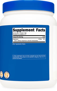 Thumbnail for Nutricost Magnesium Chloride (2LBS) - Gluten-Free, Vegetarian, Non-GMO
