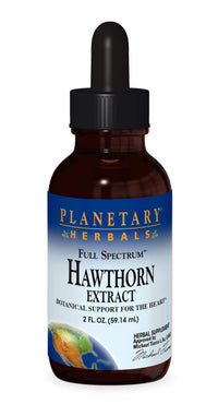 Thumbnail for Planetary Herbals Full Spectrum Hawthorn Liquid Extract Supplement, 2 Fluid Ounce