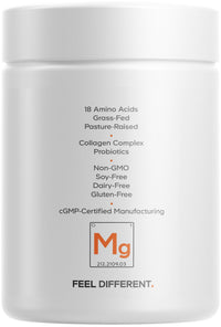 Thumbnail for Codeage Multi Collagen + Gut Blend Supplement - Digestive Probiotics, DGL Licorice, Aloe Vera, Organic Peppermint Leaf, Slippery Elm - Hydrolyzed Bovine Collagen Pills - Non-GMO - 90 Capsules