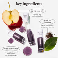 Thumbnail for NOONI Korean Vegan Appleseed Lip Oil - Appleblacktea | Long-Lasting, Moisturizing, Plumping, Revitalizing for Dry Lips, Waterproof, No Peel Off, Hydrating, Mother's Day, 0.12 FL Oz