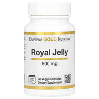Thumbnail for California Gold Nutrition Royal Jelly, 500 mg, 30 Veggie Caps