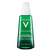 Thumbnail for VICHY Normaderm Acne Control Daily Moisturizer, Oil Free Acne Moisturizer For Face, Max Strength 2% Salicylic Acid + Hyaluronic Acid + Vitamin C, Targets Blackheads, Blemishes & Enlarged Pores