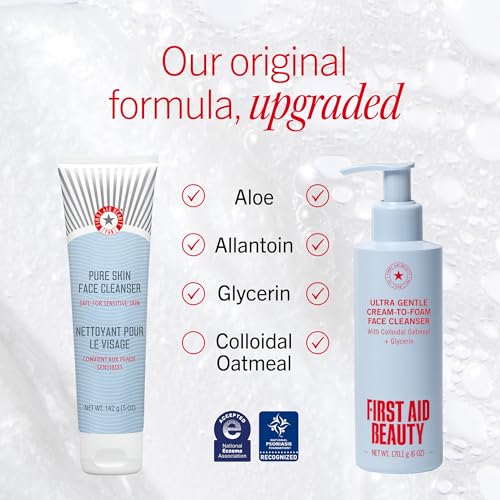 Image 5 of First Aid Beauty Ultra Gentle Cream-to-Foam Cleanser
