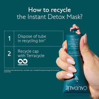Thumbnail for Caudalie Instant Detox Mask, Pore Minimizing Clay Mask, Visibly Eliminates Excess Sebum and Visibly Tightens Pores in as Little as 10 Minutes, 1.1 Fl Oz