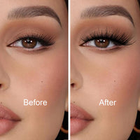 Thumbnail for False Eyelashes 14mm Faux 3D Mink Lashes Natural Look Cat Eye Wispy Lashes Pack by Kiromiro, 14 Pairs