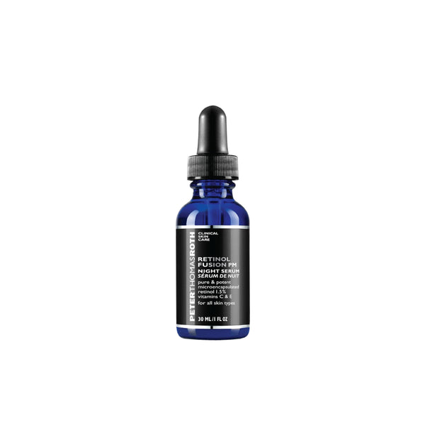 Peter Thomas Roth | Retinol Fusion PM Night Serum | Hydrating Retinol Facial Serum, 1.5% Microencapsulated Retinol for Fine Lines, Wrinkles, Uneven Skin Tone, Texture and Radiance