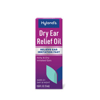 Thumbnail for Hyland's Dry Ear Relief Oil, Relieve Ear Irritation Fast, for Itchy and Dry Irritated Ears, Ages 2 and up, Day and Night Drops, 0.5 Ounce